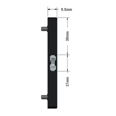 52-110-0 MODULAR SOLUTIONS DOOR LATCH SINGLE STUD
